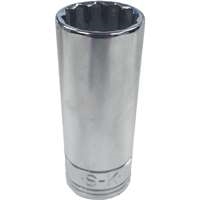 SK Hand Tool 8436 - 16mm Deep Socket 12pt 3/8dr